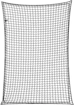 vidaXL Anh&auml;ngernetz mit Gummiseil, schwarz, 5x3,5m PP (4012291)