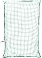 vidaXL Anh&auml;ngernetz mit Gummiseil Gr&uuml;n 3,5x2,5 m PP