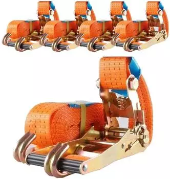Baumarktplus Profi Ratschenspanngurt 5m 4000kg, 5er-Pack (33307901)