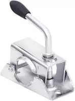 vidaXL St&uuml;tzradklemme 13,5x6,5x14 cm Verzinkter Stahl