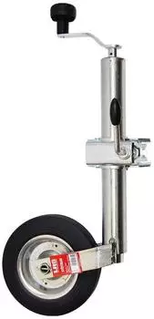 LAS St&uuml;tzrad mit Halter 48mm, Vollgummirad 200x50mm (10617)
