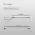 Baumarktplus Flachplanenbügel XL Aluminium verstellbar 1320-2100mm, 2er-Set (67556)