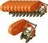 Trutzholm Ratschen-Spanngurt 10er-Set, 6m, 2000kg, TÜV/GS, orange (33304902)