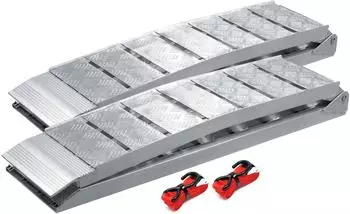 Wiltec Auffahrrampe faltbar, Aluminium, 228cm, 1360kg (30228)