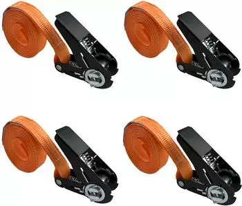 Trutzholm Ratschen-Spanngurt 4m 800kg, orange, 4er-Set (33428902)