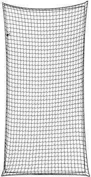 vidaXL Anh&auml;ngernetz mit Gummiseil, schwarz, 4x2m, PP (4012281)