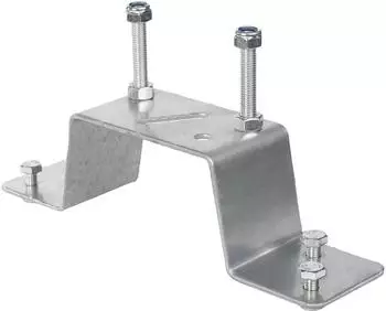Unitrailer Ersatzradhalterung für Anhänger, verzinkt, 4x100/5x112