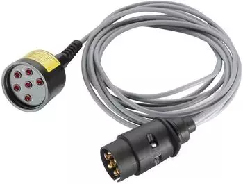 Hella Pr&uuml;fger&auml;t Anh&auml;ngersteckdose 7-polig 12V (8PD 004 509-001)