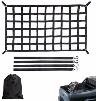 LuxusKollektion Ladungssicherungsnetz für Anhänger & Pickup-Ladefläche 208x127cm
