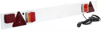 Wiltec Anhänger LED-Lichtleiste 7-polig 12V 137cm (61828)