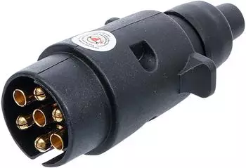 BGS Anh&auml;nger-Stecker 7-polig Schraubkontakte (80751)