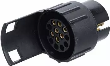 BGS Adapter Anh&auml;ngerstecker 12V 7-polig auf 13-polig (80753)