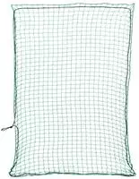 vidaXL Anh&auml;ngernetz mit Gummiseil Gr&uuml;n 4x3 m PP