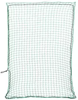 vidaXL Anh&auml;ngernetz mit Gummiseil, gr&uuml;n, 4x3m, PP (4012244)