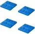 ProPlus Stützplatten stapelbar 21x21x3,3cm, 4er-Set