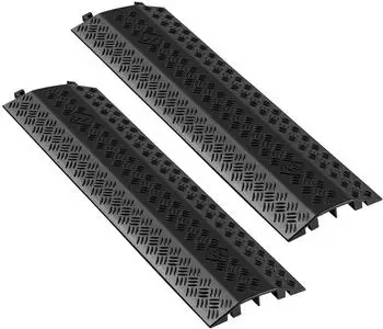 VEVOR Kabelschutzrampe 51x28mm 7938kg 2er-Set