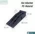 Relaxdays Auffahrrampe PKW & SUV, bis 1,5t, Kunststoff, 2er-Set (21x33x90,5cm)