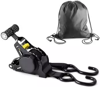 LuxusKollektion Ratschengurt selbstaufrollend 2,5cm x 3,3m 680kg