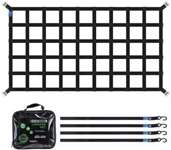 LuxusKollektion Gep&auml;cknetz f&uuml;r Pickup & Anh&auml;nger 208x127cm, 700kg Bruchlast, Polyester