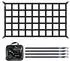 LuxusKollektion Gepäcknetz für Pickup & Anhänger 208x127cm, 700kg Bruchlast, Polyester