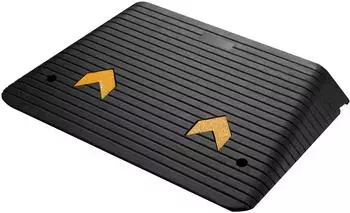 Wiltec Schwellenrampe Gummi 902x620x102mm 50t (65185)