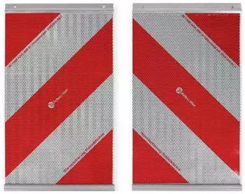 IWH Warnmarkierung f&uuml;r Hubladeb&uuml;hnen 250x400mm, links-/rechtsweisend