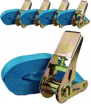 Baumarktplus Ratschen-Spanngurt 1-tlg 4m 800kg T&Uuml;V/GS blau (33399901)