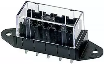 Hella Sicherungsdose Flachsicherungen 5-polig vertikal mit Befestigungswinkel (8JD 005 993-002)