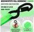LuxusKollektion Automatik-Spanngurt-Set 3,6m x 25mm S-Haken & Soft-Loops, 4 Stück