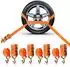 LuxusKollektion Ratschengurt Autotransport 4er-Set 3m 35mm 2000daN mit Haken