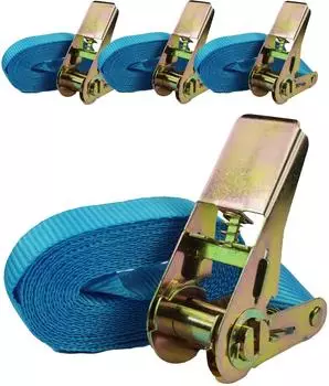 Trutzholm Ratschenspanngurt 4m 800kg blau, 4er-Set (33399904)