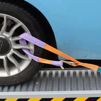 Trutzholm Spanngurte Autotransport Radsicherung 4er-Set 2000kg orange (33427)