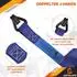 Antelope Audio Spanngurte mit Ratsche J-Haken blau 25mm x 4m 900kg (4er-Set)