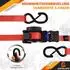 LuxusKollektion ANTELOPE Automatik Spanngurt mit S-Haken, rot, 4er-Set (680kg) (ANTELOPE)