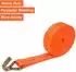 LuxusKollektion Spanngurte mit Ratsche 4m 800daN 25mm orange (4 Stück)