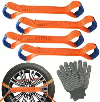 LuxusKollektion Spanngurte Autotransport 5cm x 40cm 5t Zugkraft, Polyester, 4 St&uuml;ck