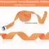 LuxusKollektion Ratschen-Zurrgurte 5m x 25mm orange, 4 Stück