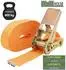 Baumarktplus Ratschen-Spanngurt 1-tlg. 6m 800kg TÜV/GS orange (33363903)