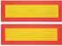 IWH ECE 70 Warnstreifen orange (fluoreszierend) / gelb (reflektierend) (097607)