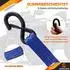 LuxusKollektion Spanngurte mit Ratsche 2er-Set, 6m x 35mm, S-Haken, blau, 2000kg