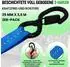 LuxusKollektion Automatik-Spanngurt 3,6m x 25mm mit S-Haken, blau, 2er-Set