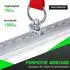 LuxusKollektion Spanngurt für Airlineschiene 25mm x 3,4m rot 750kg EN 12195-2 (4er-Set)