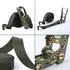 LuxusKollektion Spanngurte mit Ratsche 3000kg 6m 50mm armeegrün, 2er-Set