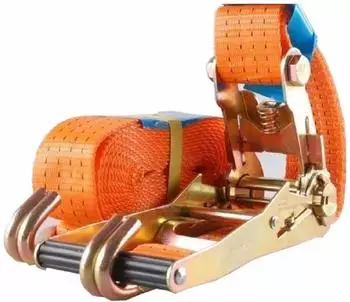 Baumarktplus Profi Ratschenspanngurt 2-tlg, 5m, 4000kg, orange (33307)