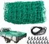 LuxusKollektion Anhängernetz 2x3m, grün, 15 Haken