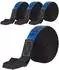 Baumarktplus Spanngurt mit Klemmschloss, 5m, 250kg, schwarz, 4er-Set (33404904)