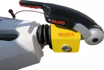 Milenco Schwerlast-Kupplungssperre f&uuml;r AKS 2004 & 3004, gelb (AK 10)