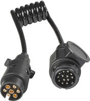 AS Schwabe 61475 Anh&auml;nger Adapter [Stecker 13polig - Stecker 7polig] Kunststoff