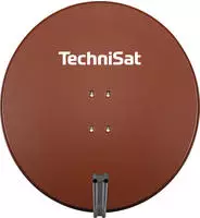 TechniSat SATMAN 850 Plus rot 1485/1644 m.AZ/EL-Halterung f.UNYSAT, ohne LNB