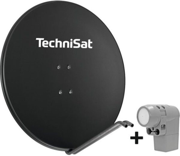 TechniSat SATMAN 850 Plus, UNYSAT Quattro-LNB (grau)